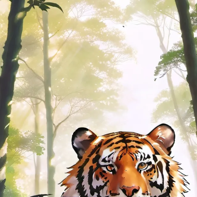 chat with ai character: tiger 2
