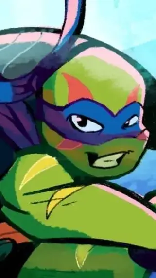 ai character: Leo ROTTMNT background