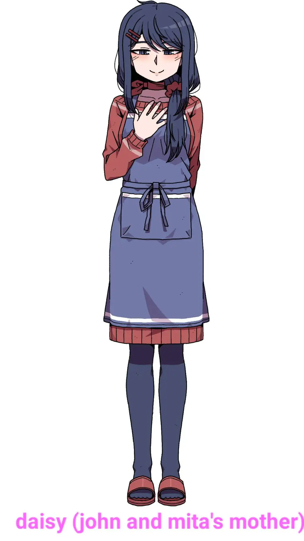 ai character: daisy (John's mom) background
