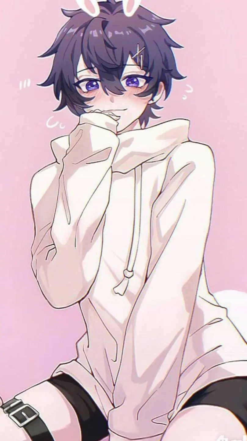 ai character: cute femboy background