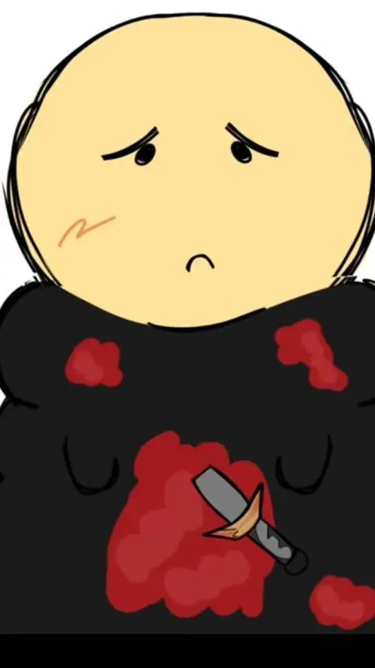 ai character: chubby mequote :) background