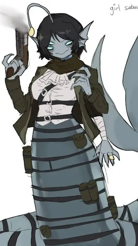 ai character: female sebastian background