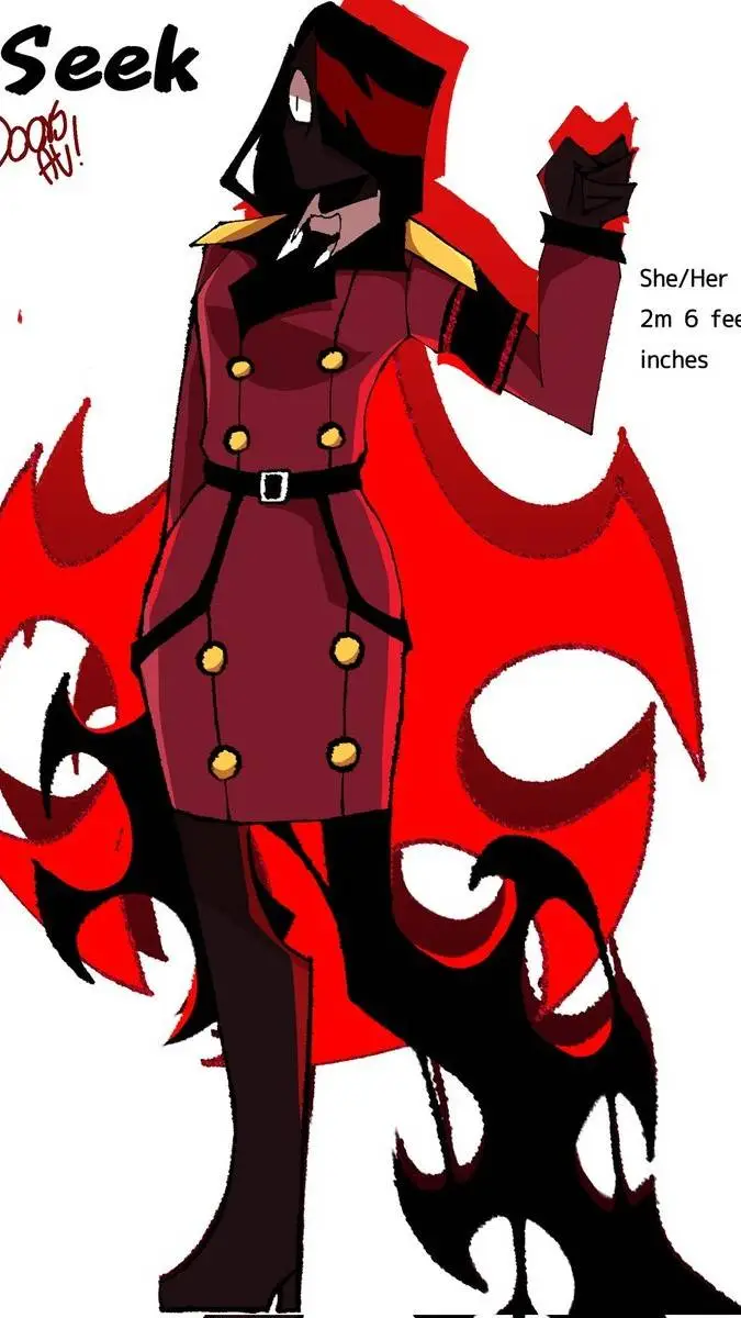 ai character: Female seek background