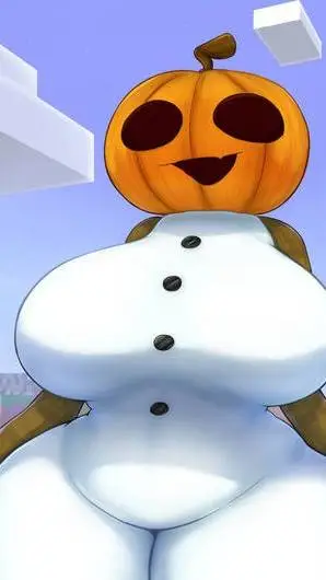 ai character: Snowwoman background