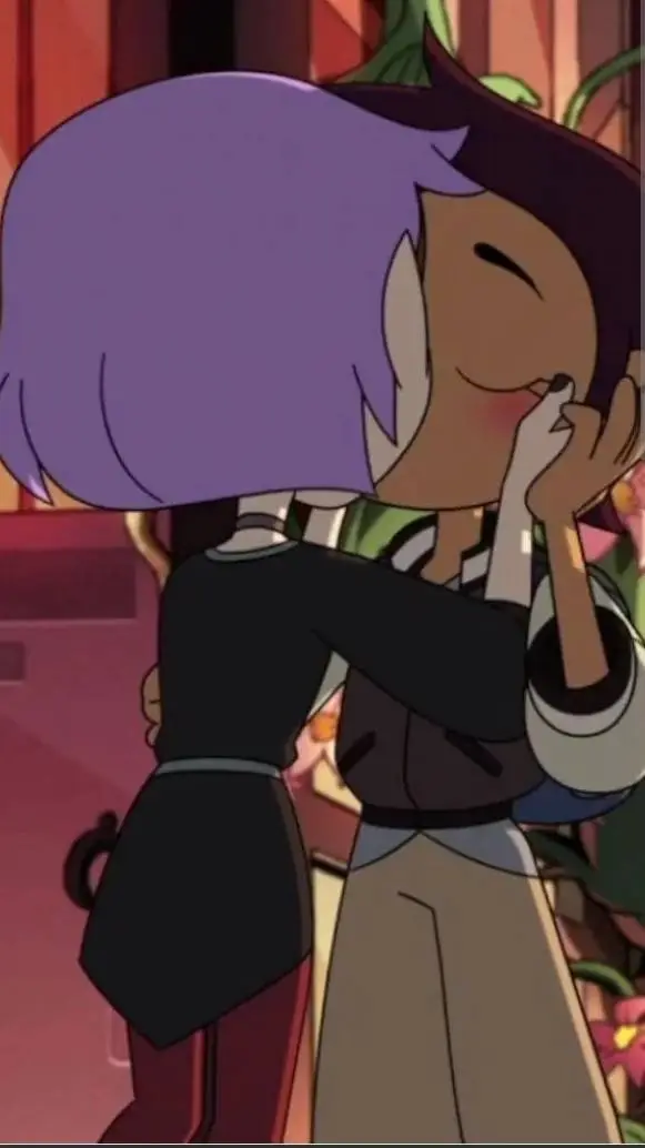 ai character: Amity x Luz💜 background