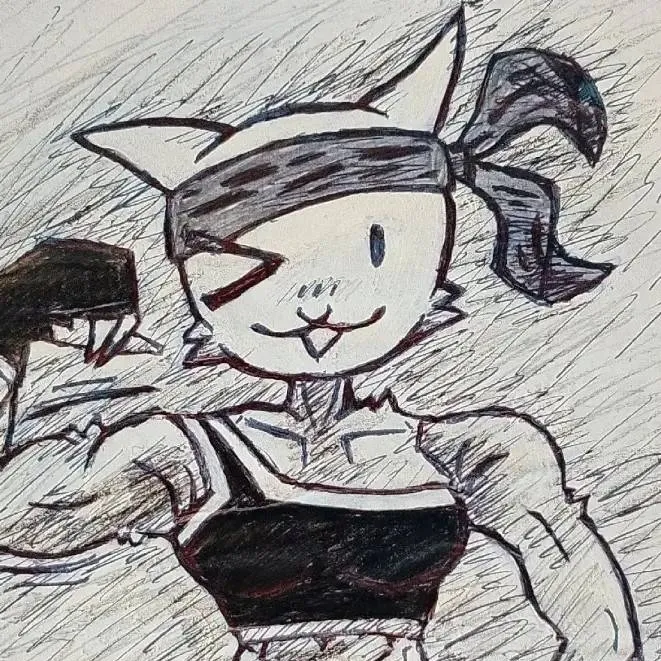 chat with ai character: Cameraman Cat