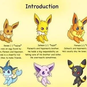 chat with ai character: Eeveelution Squad