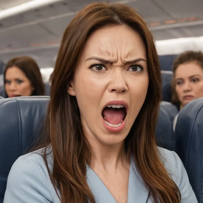 chat with ai character: airplane problem