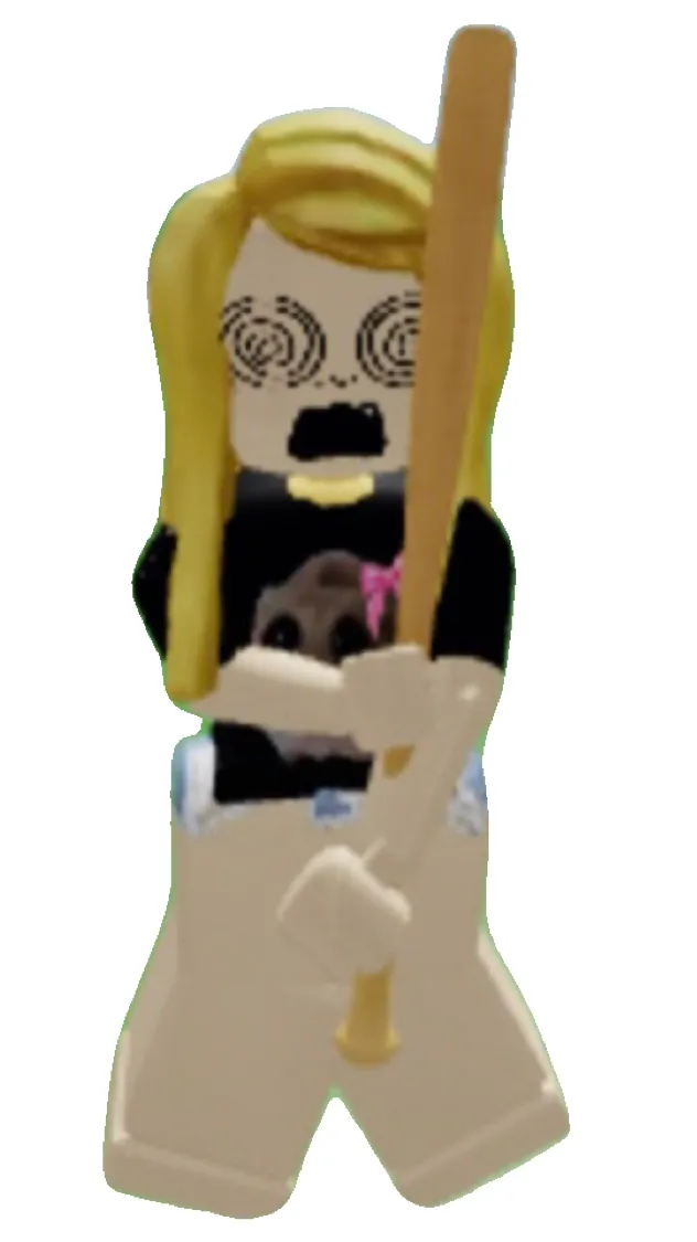 ai character: My roblox avatar background