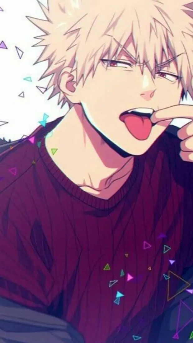 ai character: Katsuki Bakugo background