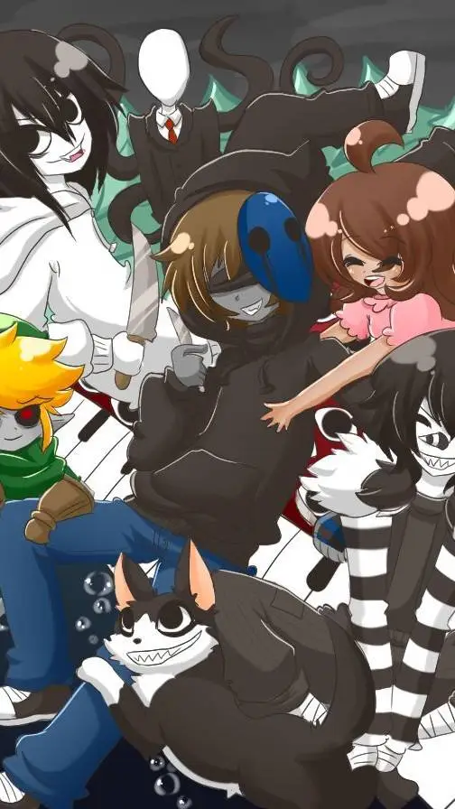 ai character: Creepypastas background