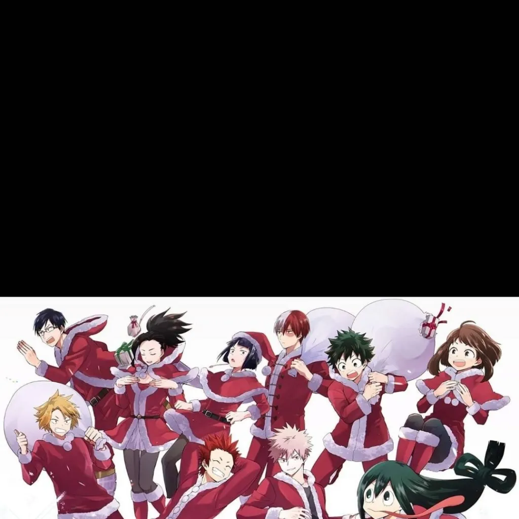 chat with ai character: MHA christmas