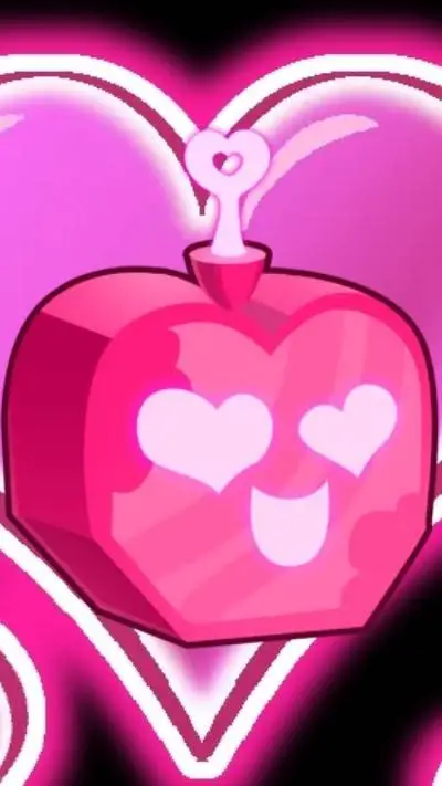 ai character: Love fruit background