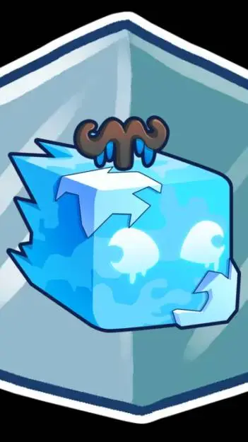 ai character: Ice background