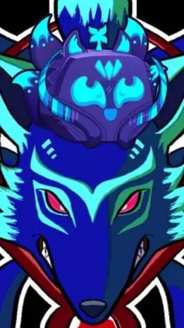 ai character: Kitsune  background