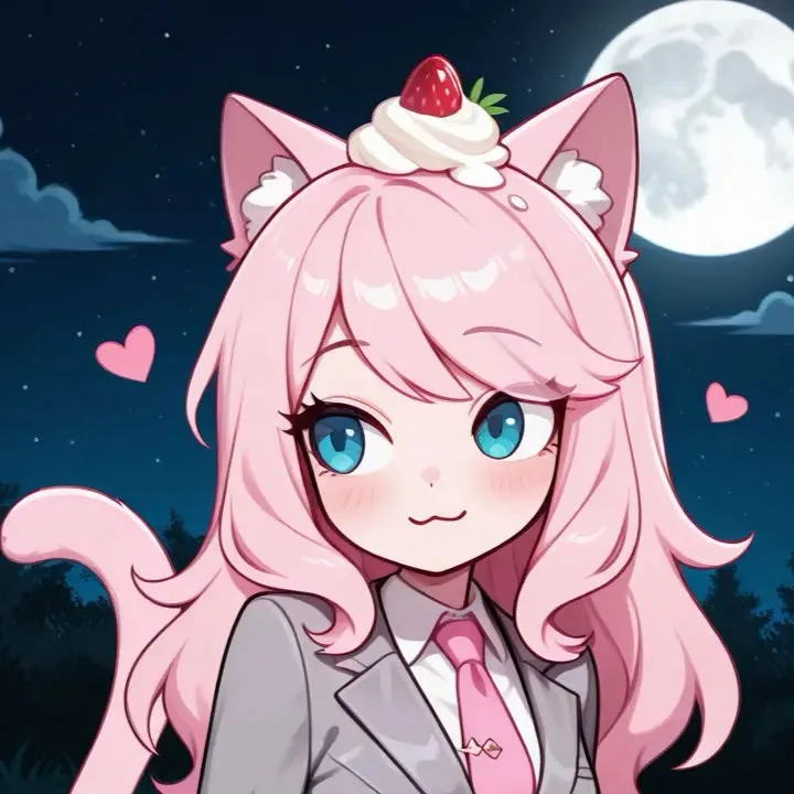 chat with ai character: Strawberri cat-2