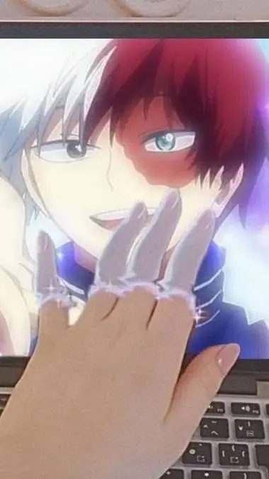 ai character: 🤍todoroki❤ background