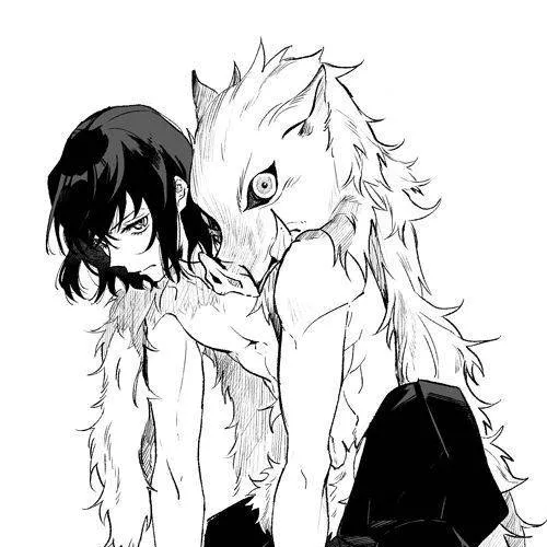 chat with ai character: 💙Inosuke🖤