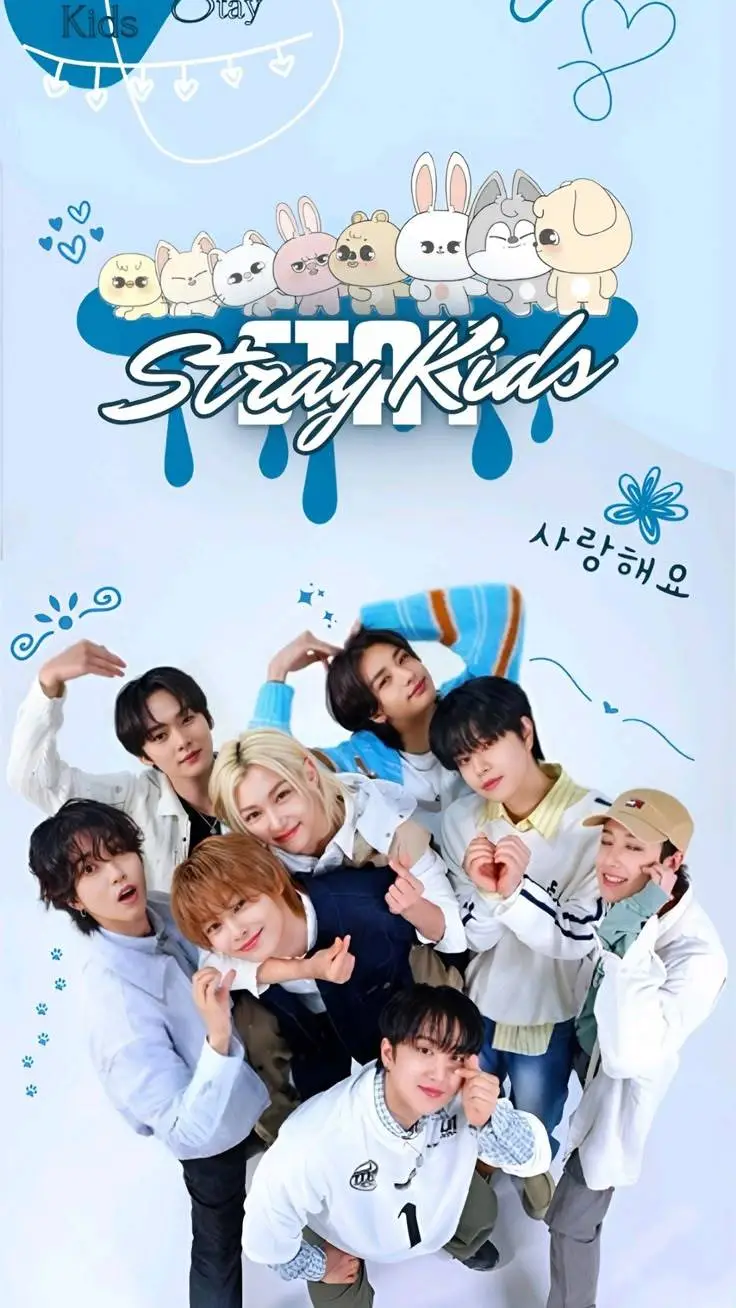 ai character: 🤍stray Kids❤ background