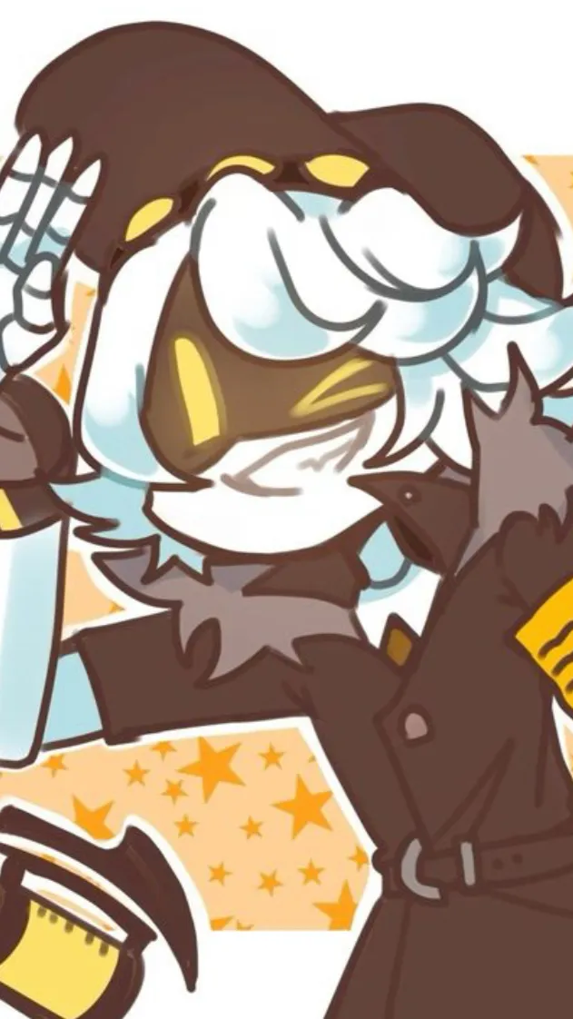 ai character: 💛N💛 background