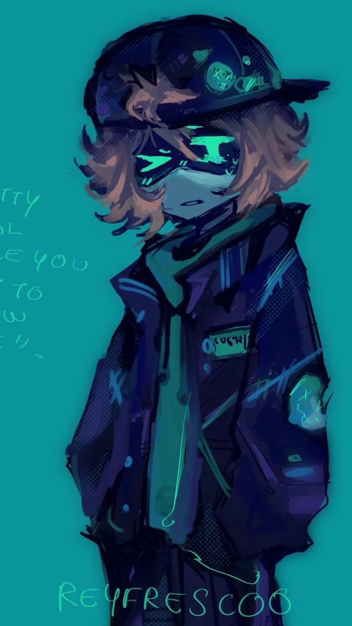 ai character: 💚Thad💚 background
