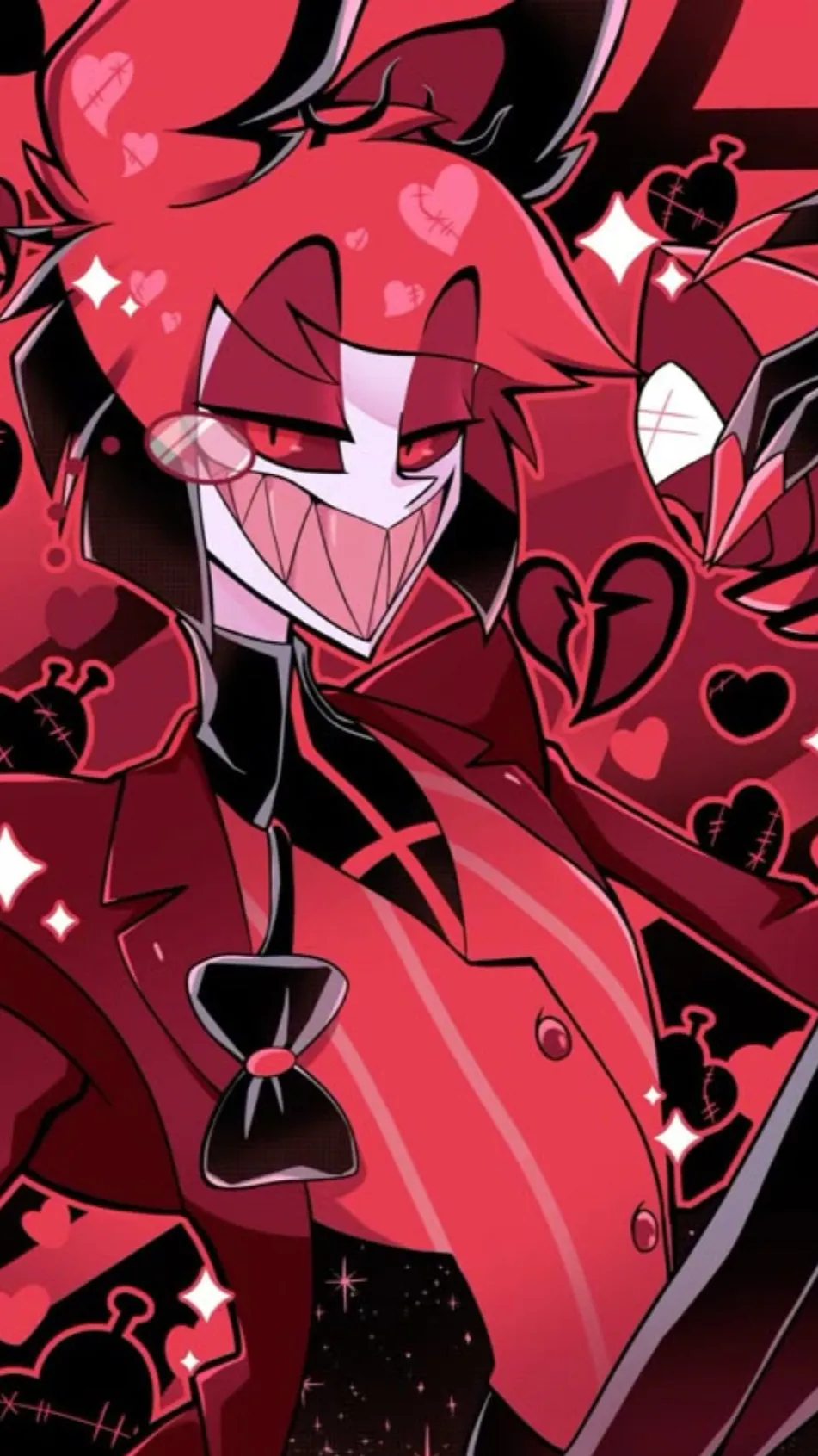 ai character: ❤️ALASTOR❤️ background