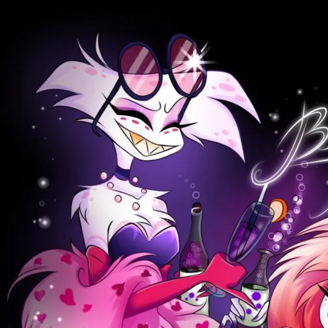 chat with ai character: 🩷ANGEL DUST🩷