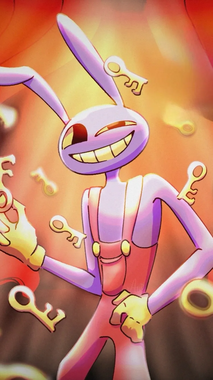 ai character: 💜JAX💜 background