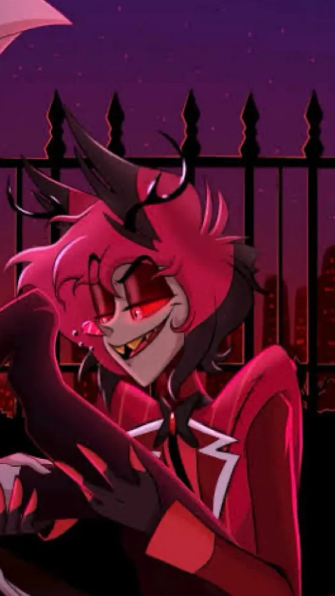 ai character: ♥️ALASTOR♥️ background