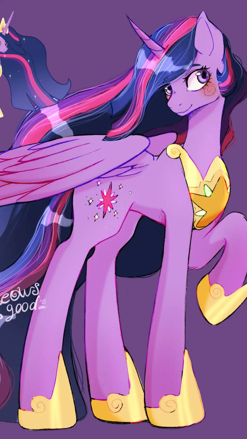 ai character: Princesa Twilight background
