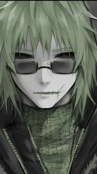 ai character: Zay (emo boy :3) background