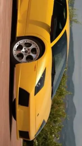 ai character: Lambo murciélago background