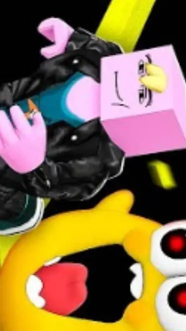 ai character: steamhappy pacman background