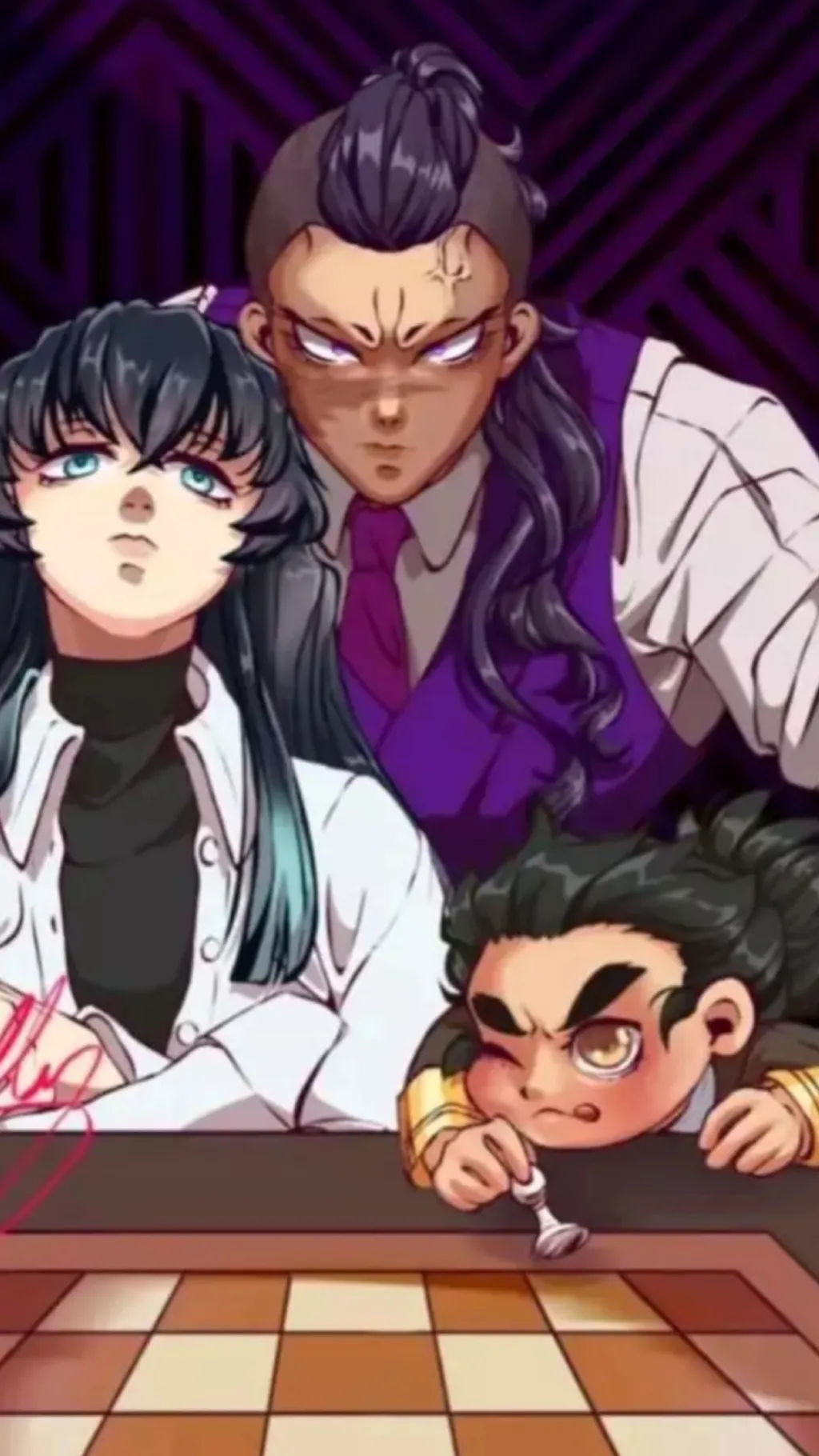 ai character: genmui mafia background