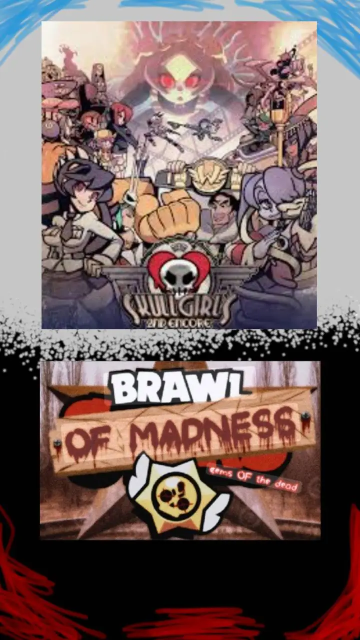 ai character: BSM X Skullgirls background