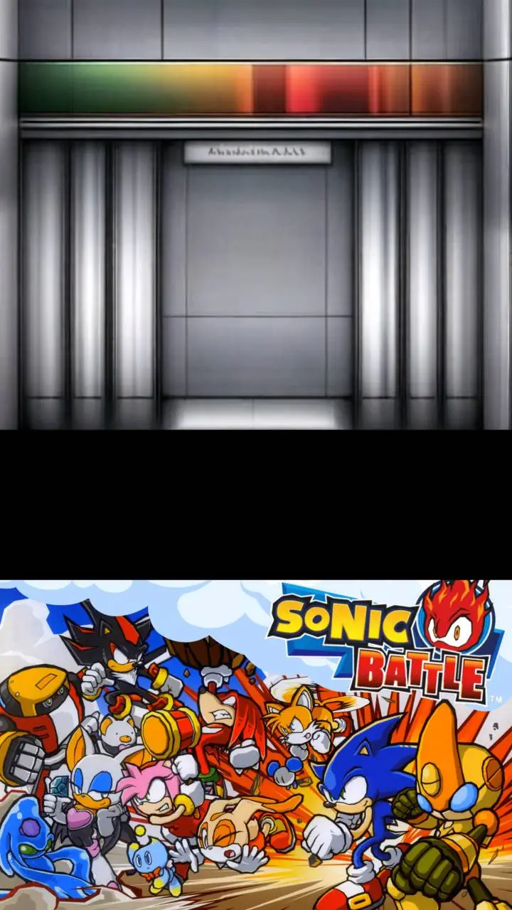 ai character: Sonic BattleXDW background