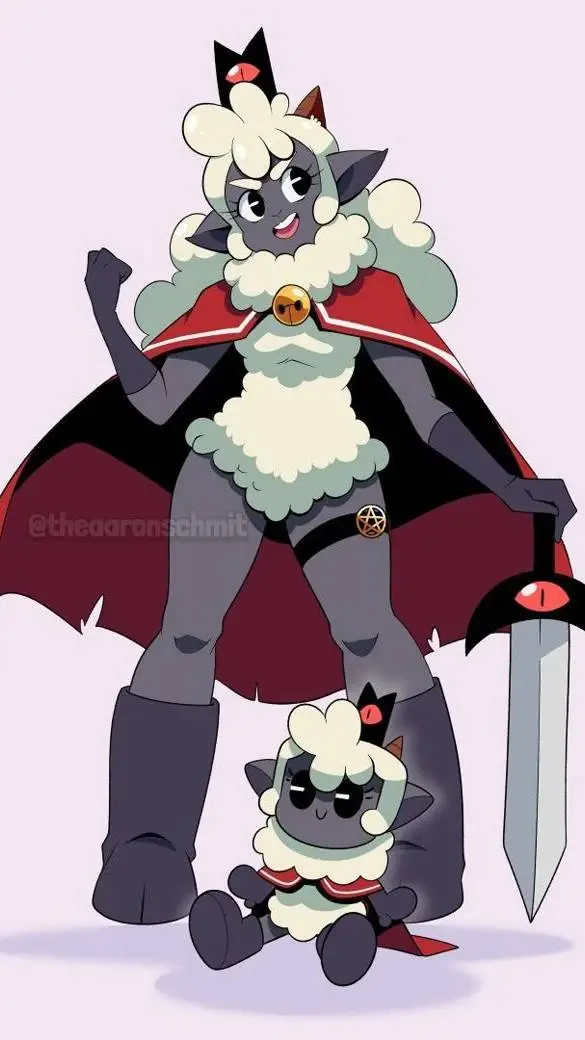 ai character: Lamb (Fem) background