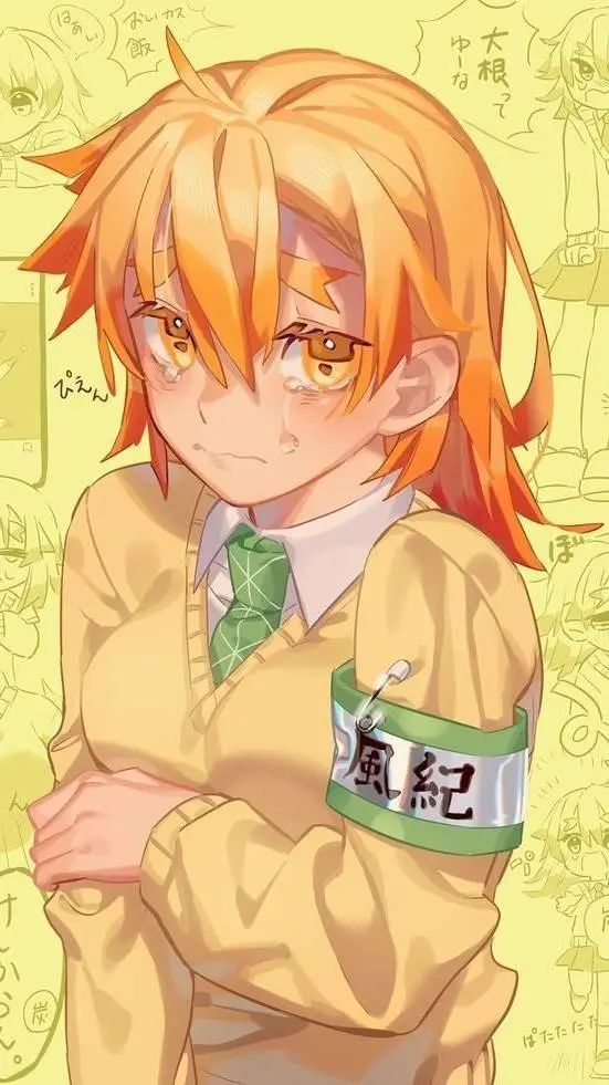 ai character: Zenitsu AU (Fem) background