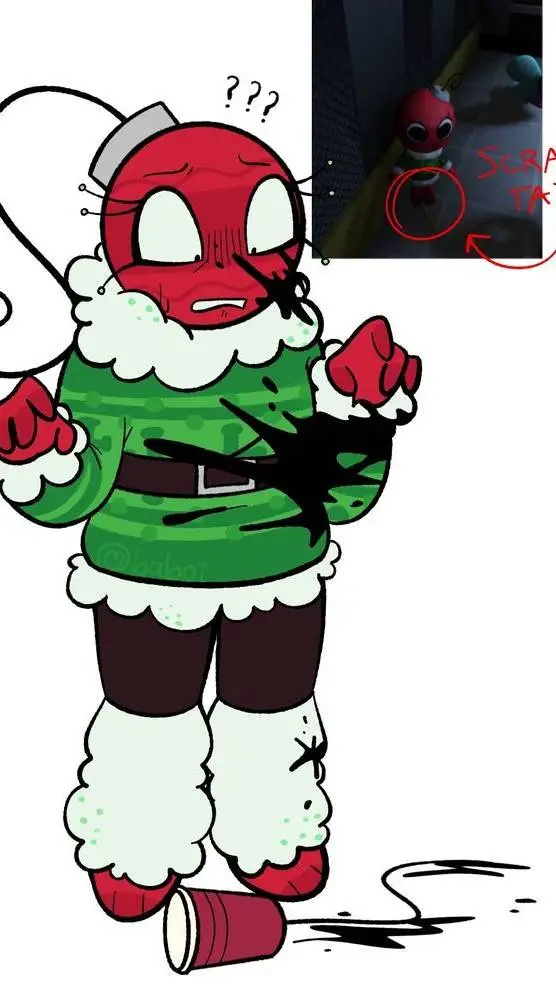 ai character: DW Christmas!  background