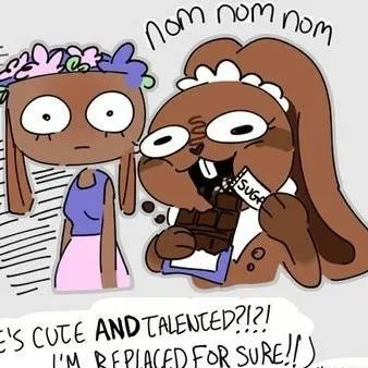 chat with ai character: cocoa and bassie