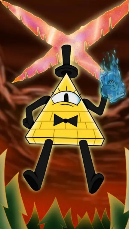 ai character: 🎀✨️bill cipher✨️🎀 background
