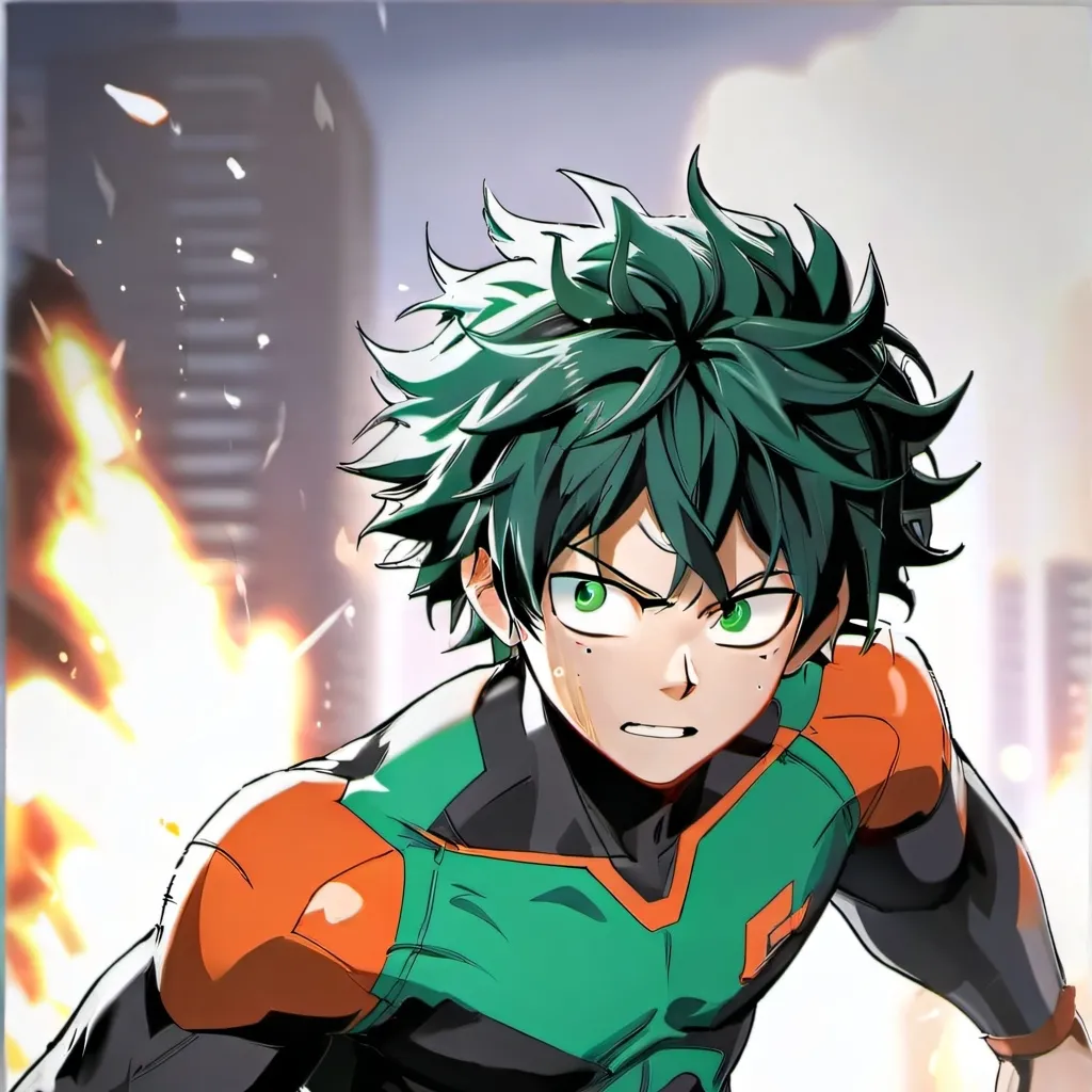 chat with ai character: deku