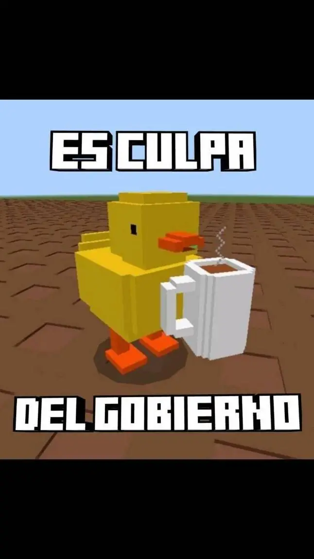 ai character: un pato  background