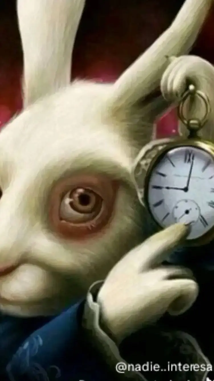 ai character: un conejo background