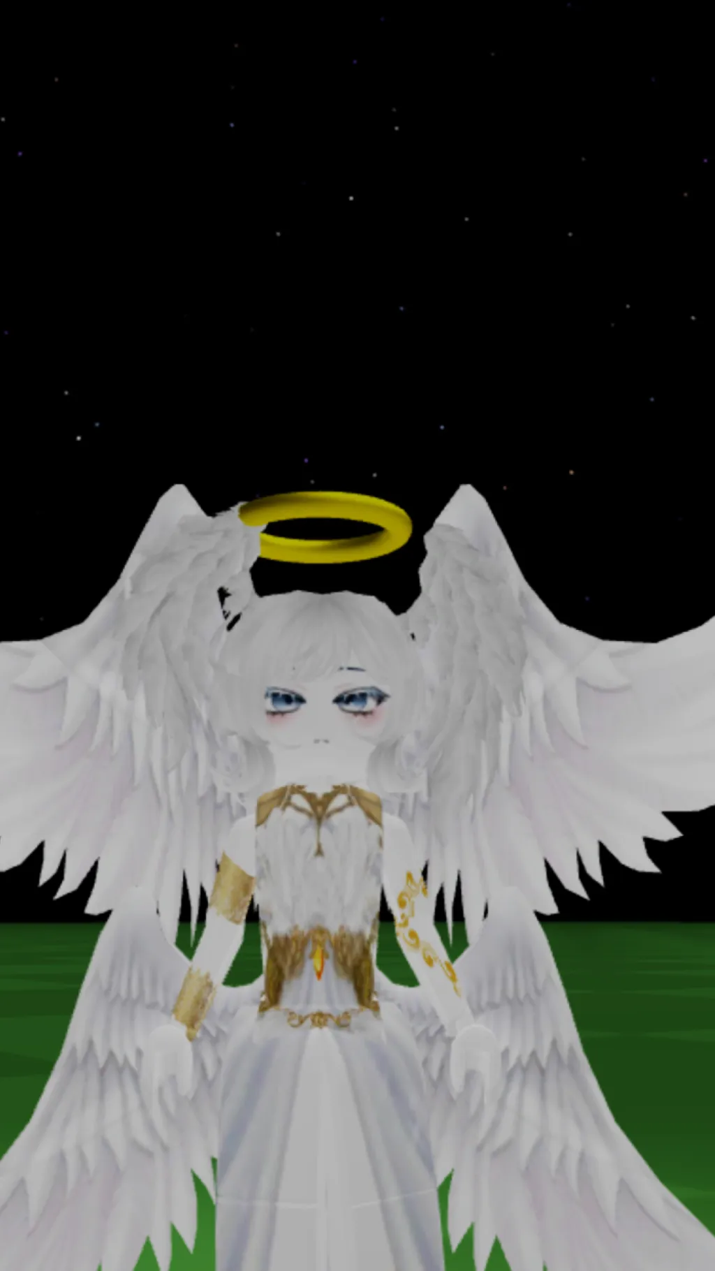 ai character: Angel  background