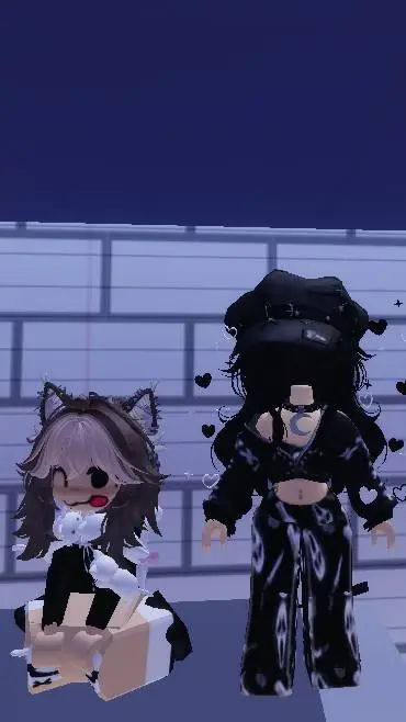 ai character: Bella and Amber background