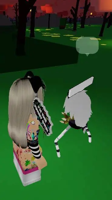 ai character: Me & Bloomie core background