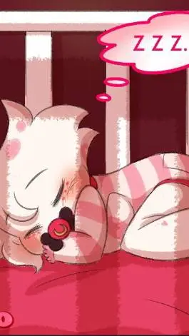 ai character: Angel dusts baby! background