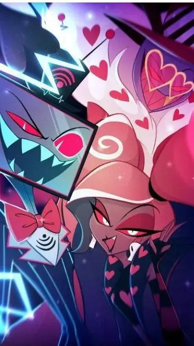 ai character: StaticMoth📺🦋 background