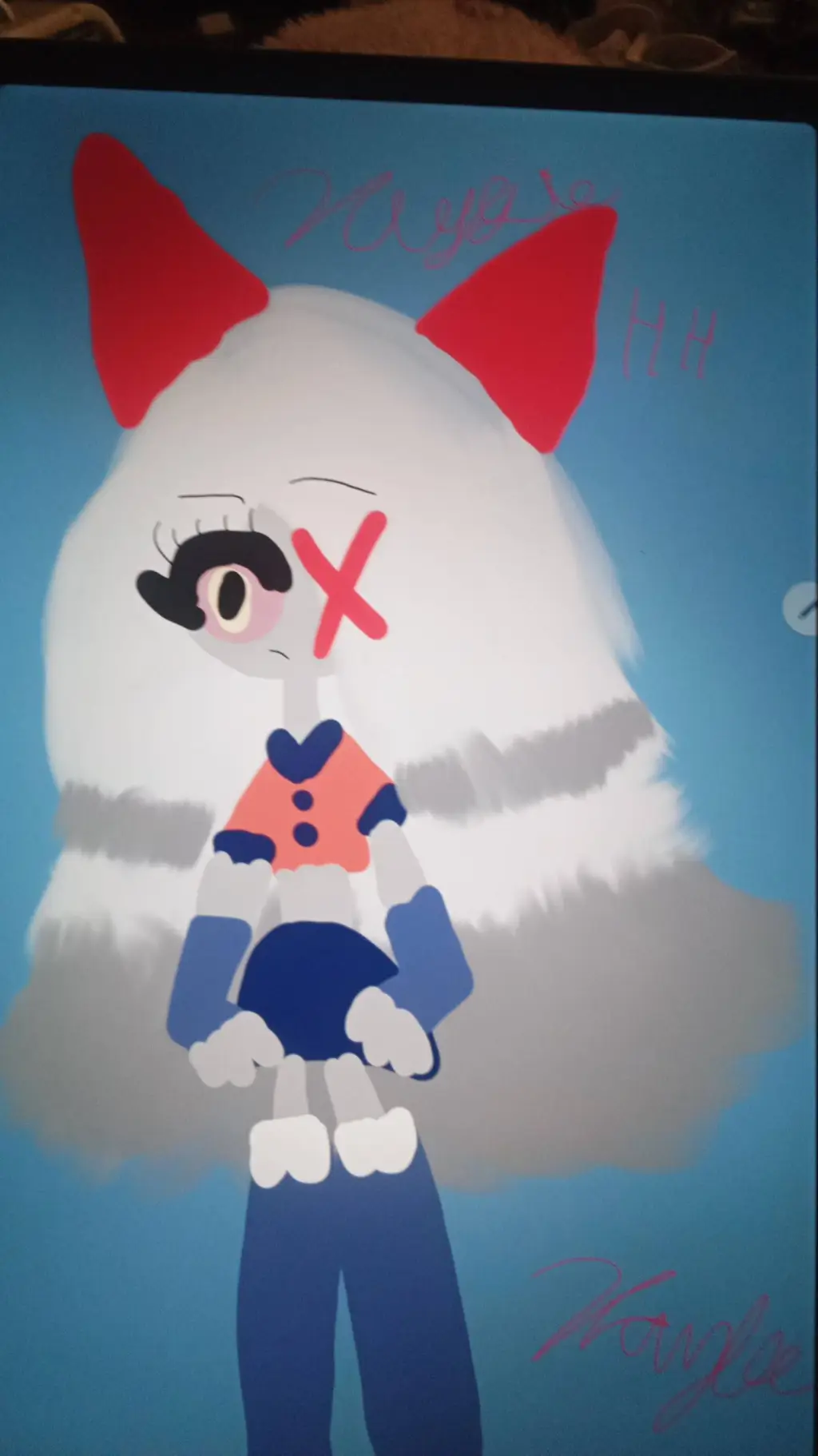 ai character: HH/HB chill day background